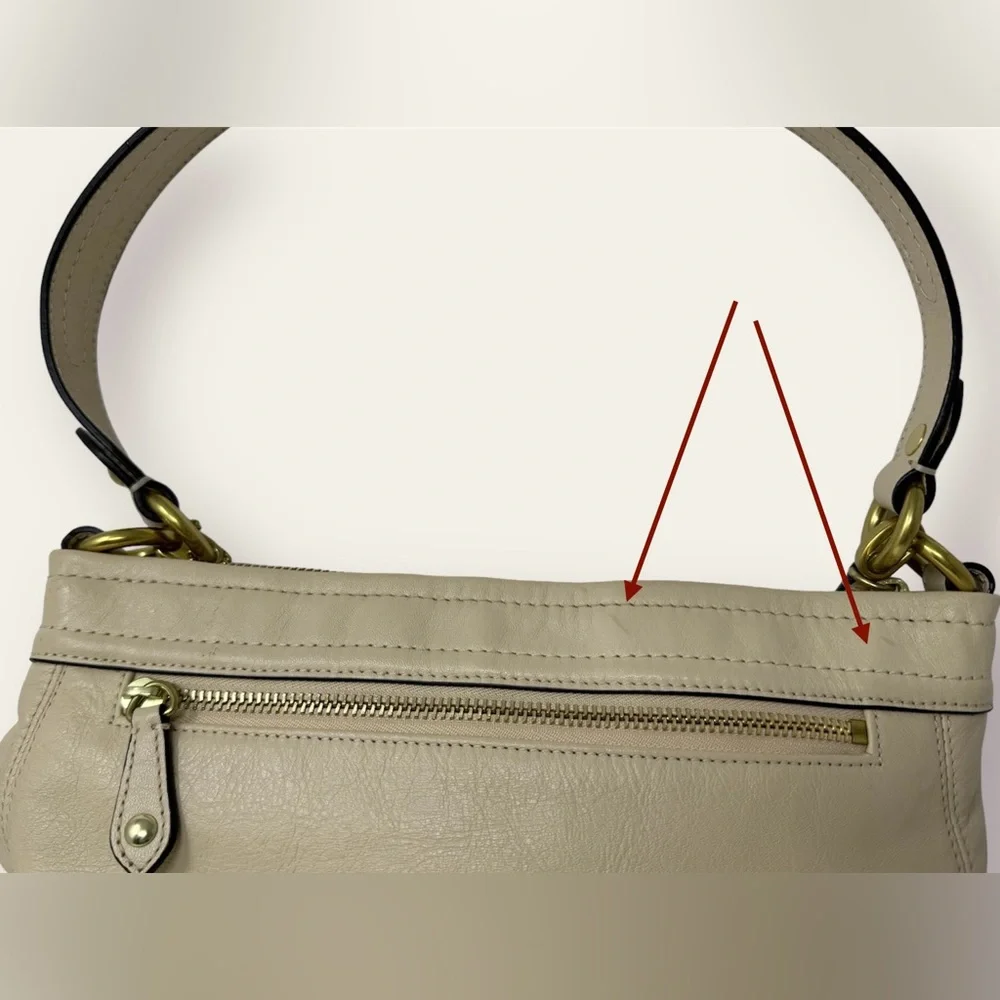 COACH ASHLEY F20114 LEATHER HIPPIE CROSSBODY BAG - Picture 16 of 16